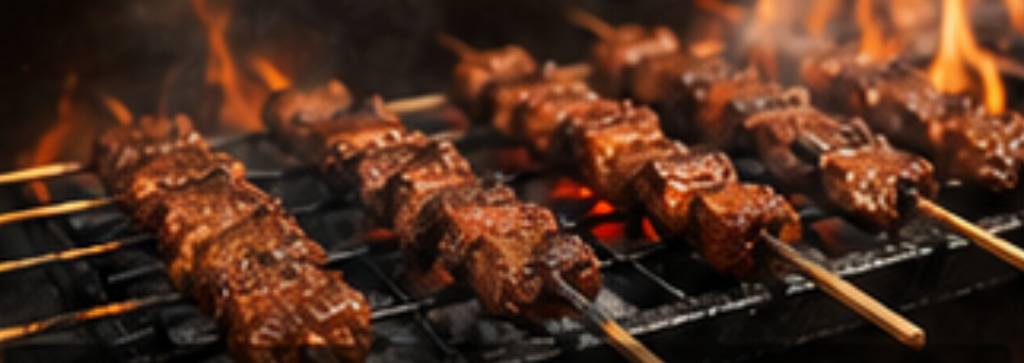 Live grill